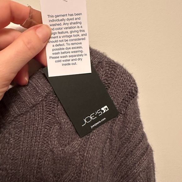 BNWT Men’s Sweater - Joes Jeans - Medium - Grey - Picture 5 of 5